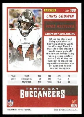 2025 Panini Score Chris Godwin #188 Football - Football Card Single