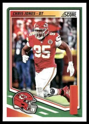 2025 Panini Score Chris Jones #198 Football