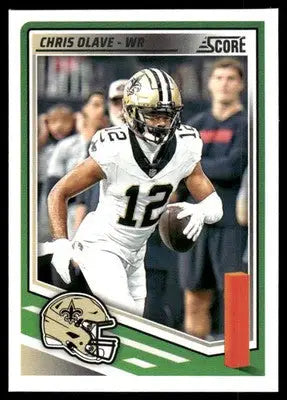 2025 Panini Score Chris Olave #218 Football - Football Card Single
