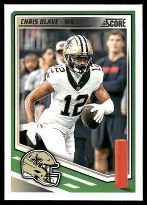2025 Panini Score Chris Olave #218 Football - Football Card Single