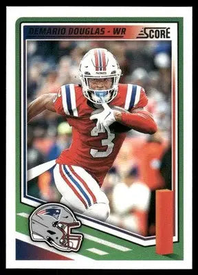 2025 Panini Score Demario Douglas #163 Football - Football Card Single