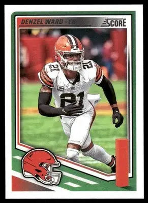 2025 Panini Score Denzel Ward #174 Football - Football Card Single