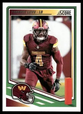 2025 Panini Score Frankie Luvu #108 Football - Football Card Single