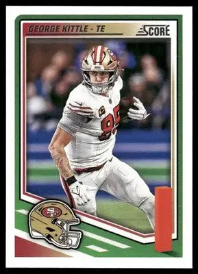 2025 Panini Score George Kittle #168 Football - Football Card Single