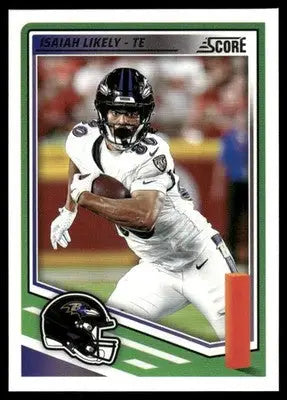2025 Panini Score Isaiah Likely #269 Football - Football Card Single