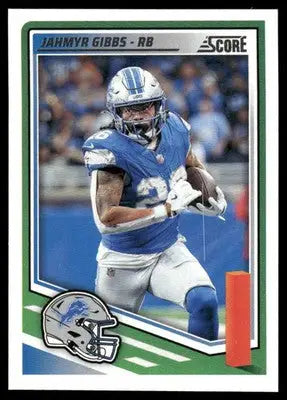 2025 Panini Score Jahmyr Gibbs #33 Football - Football Card Single