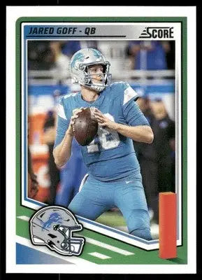 2025 Panini Score Jared Goff #154 Football - Football Card Single