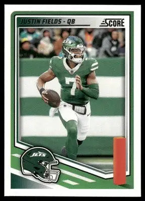 2025 Panini Score Justin Fields #210 Football - Football Card Single