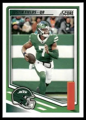 2025 Panini Score Justin Fields #210 Football - Football Card Single