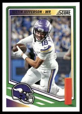 2025 Panini Score Justin Jefferson #230 Football - Football Card Single