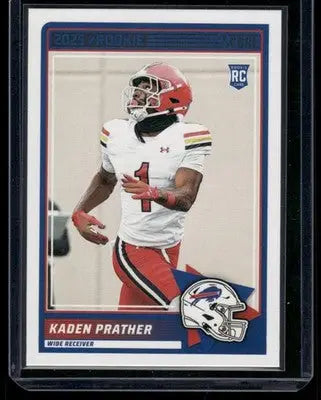 2025 Panini Score Kaden Prather #19 RC Football - Football Card Single