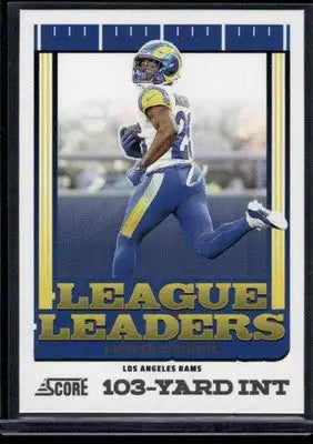 2025 Panini Score League Leaders Kamren Kinchens #10 Football - Football Card Single