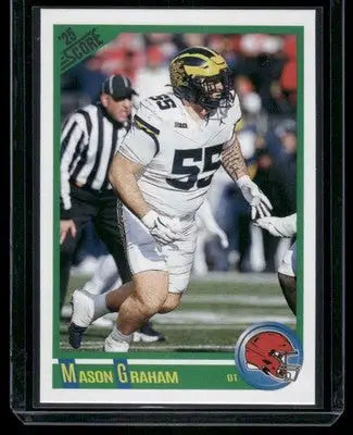 2025 Panini Score Mason Graham #10 Football - Football Card Single