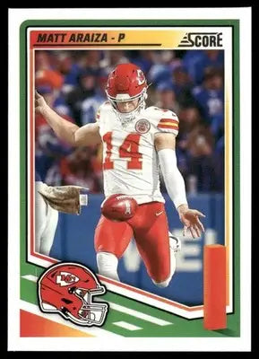 2025 Panini Score Matt Araiza #288 Football - Football Card Single