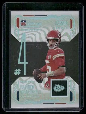 2025 Panini Score Patrick Mahomes II #NO. 4 Top 100 Football