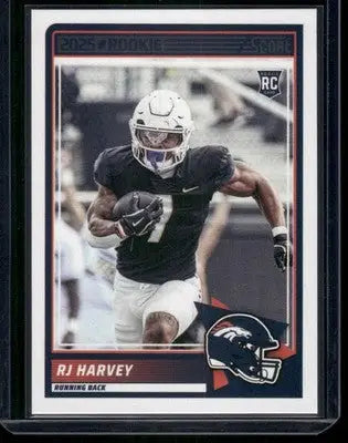 2025 Panini Score RJ Harvey #49 RC Football - Football Card Single