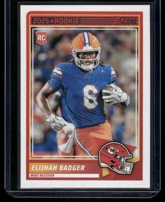 2025 Panini Score Rookie Elijah Badger #69 RC Football - Football Card Single