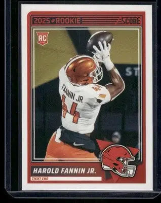 2025 Panini Score Rookie Harold Fannin Jr. #4 RC Football - Football Card Single