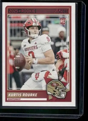 2025 Panini Score Rookie Kurtis Rourke #82 RC Football - Football Card Single