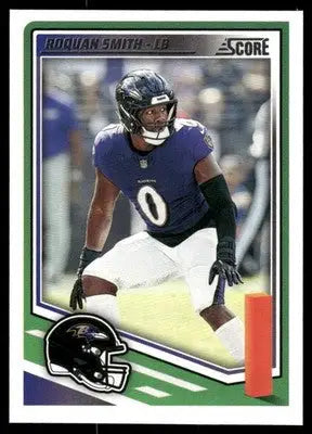 2025 Panini Score Roquan Smith #10 Football - Football Card Single
