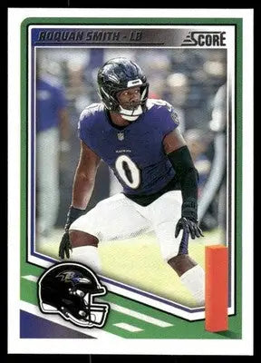 2025 Panini Score Roquan Smith #10 Football - Football Card Single