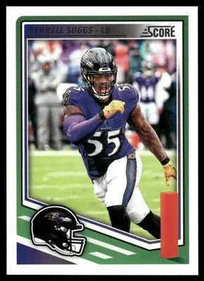 2025 Panini Score Terrell Suggs #171 Football - Football Card Single