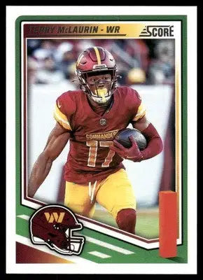 2025 Panini Score Terry McLaurin #183 Football - Football Card Single