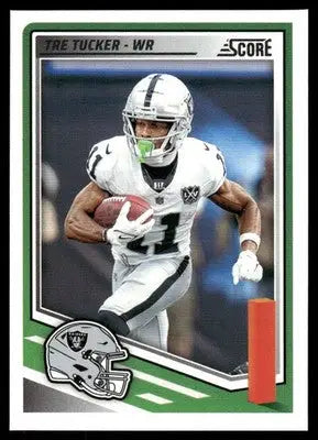 2025 Panini Score Tre Tucker #242 Football - Football Card Single