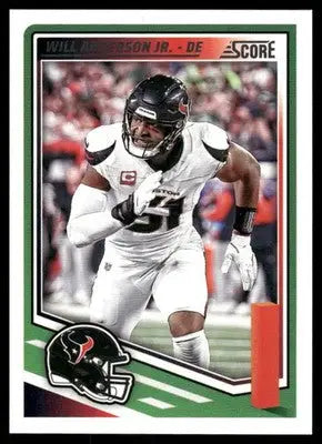 2025 Panini Score Will Anderson Jr. #187 Football - Football Card Single