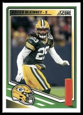 2025 Panini Score Xavier McKinney #227 Football - Football Card Single