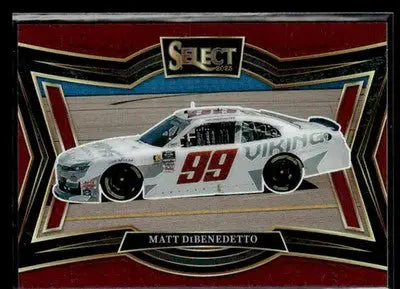 2025 Panini Select #119 Matt DiBenedetto Maroon Prizms #/125 - Racing Card Single
