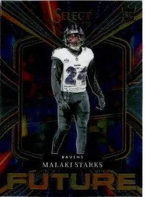 2025 Panini Select #2 Malaki Starks Select Future - Football Card Single