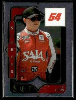 2025 Panini Select #26 Ty Gibbs Select Numbers - Racing Card Single