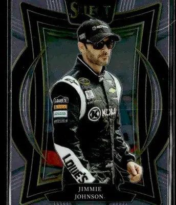 2025 Panini Select #55 Jimmie Johnson - Racing Card Single