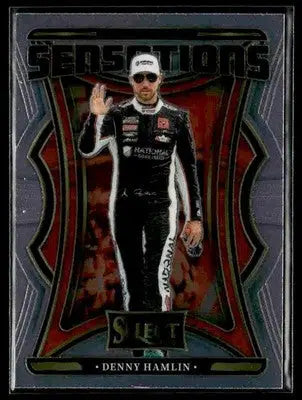 2025 Panini Select #8 Denny Hamlin Sensations - Other