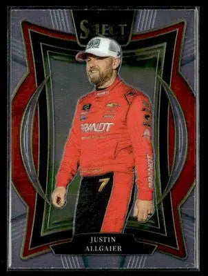 2025 Panini Select #83 Justin Allgaier - Racing Card Single