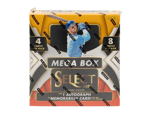 2025 Panini Select Baseball Mega Box | Columbia Sports Cards - Sports Card Hobby Boxes