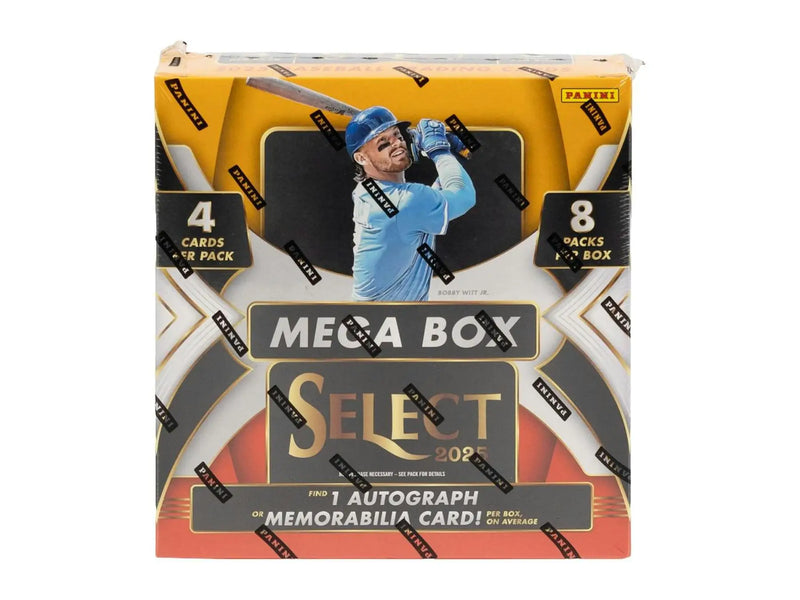 2025 Panini Select Baseball Mega Box | Columbia Sports Cards - Sports Card Hobby Boxes