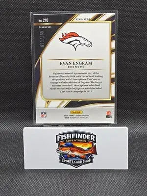 2025 Panini Select - Club Level Evan Engram #210 Copper Shock Prizm /899 - Football Card Single