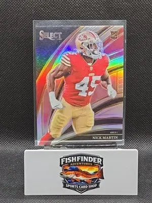 2025 Panini Select - Club Level Nickolas Martin #216 Silver Prizm (RC) - Football Card Single