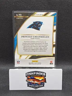 2025 Panini Select - Club Level Princely Umanmielen #243 Black & Gold Shock... - Football Card Single