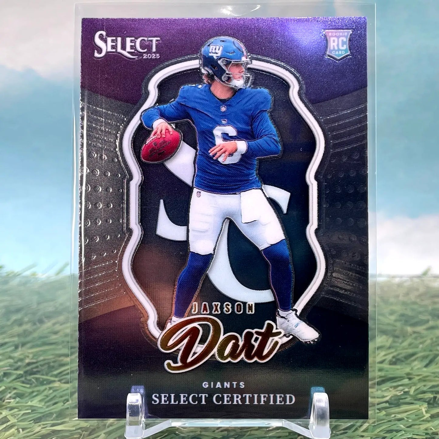 2025 Panini Select Jaxson Dart Select Certified Rookies #17 (RC) CG27 - Football Card Single
