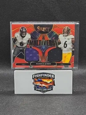 2025 Panini Select - Multiverse Patrick Queen #MVJ-PQN Red Prizm (MEM) - Football Card Single