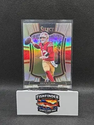 2025 Panini Select - Premier Level Brock Purdy #117 Silver Prizm - Football Card Single