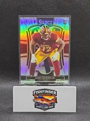 2025 Panini Select - Premier Level Josh Conerly Jr. #187 Silver Prizm (RC) - Football Card Single