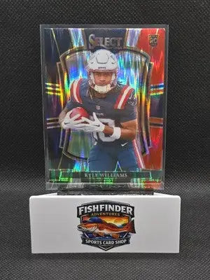 2025 Panini Select - Premier Level Kyle Williams #178 Black & Red Shock Prizm... - Football Card Single