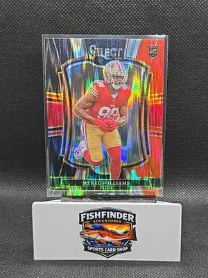 2025 Panini Select - Premier Level Mykel Williams #116 Black & Red Shock...