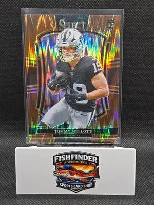 2025 Panini Select - Premier Level Tommy Mellott #106 Copper Shock Prizm /899... - Football Card Single