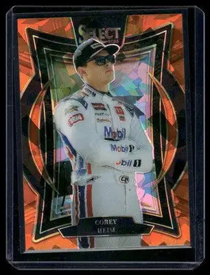2025 Panini Select Racing Corey Heim #57 Orange Cracked Ice Prizm Racing - Racing Card Single