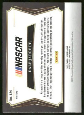 2025 Panini Select Racing Dale Jarrett #124 Racing - Racing Card Single